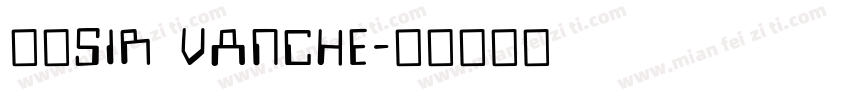 方澈Sir Vanche字体转换